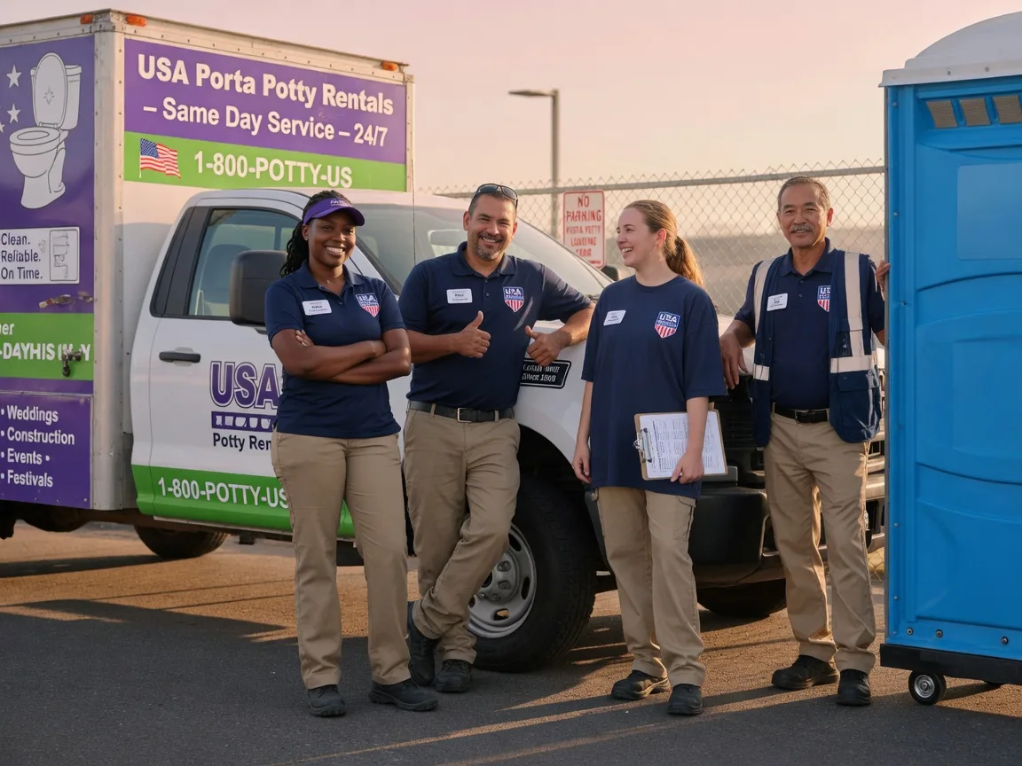 Porta Potty Rental company in Paden City, WV